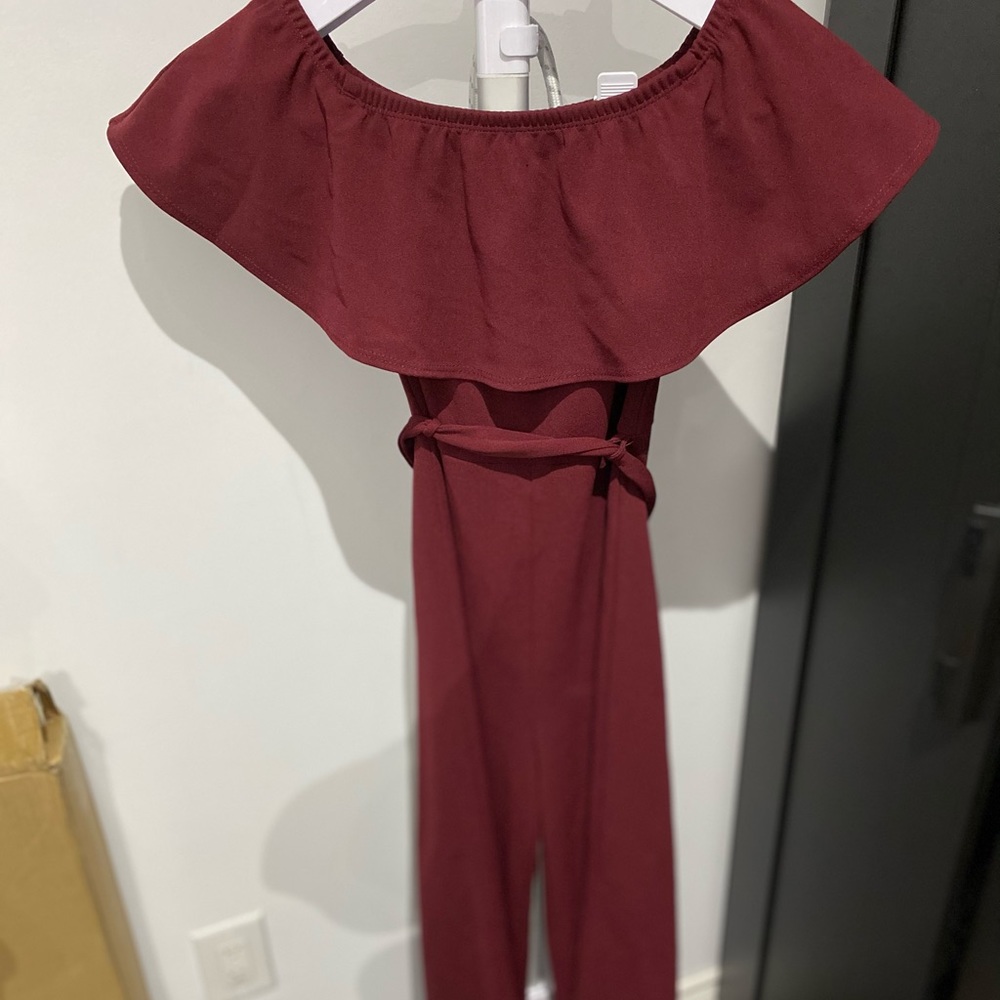 Lock & Key Mendocino Strapless jumpsuit. Like new
